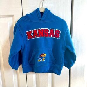 Kansas Blue Kids Hoodie
